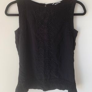 H&M Classic Embroidered Blouse